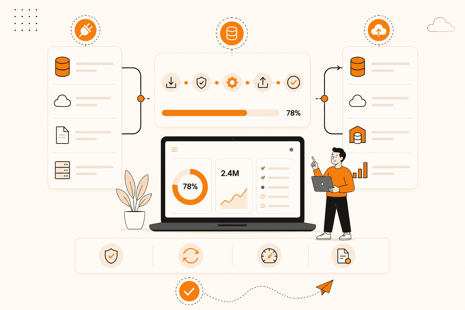 Managed Hosting & Ongoing Support — illustration